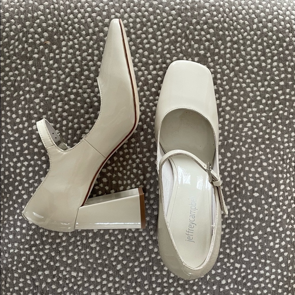Jeffrey Campbell Bourdin Mary Jane Heel 7